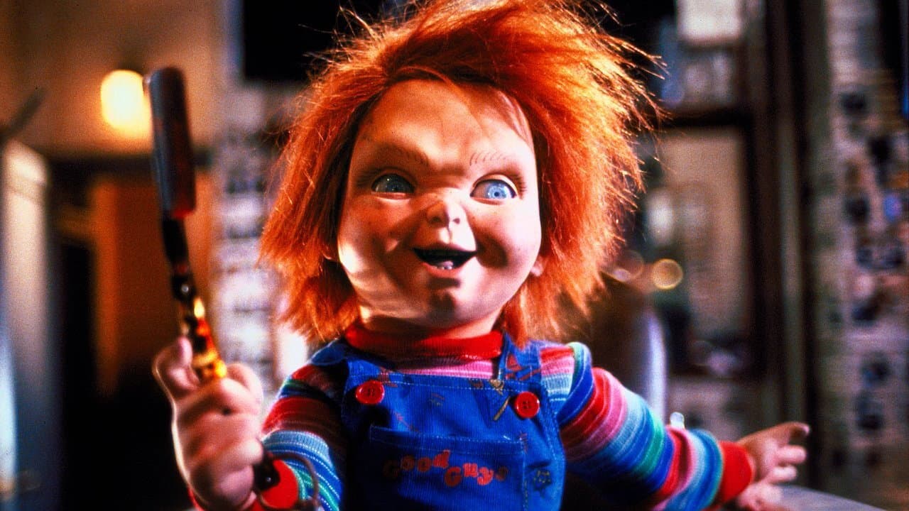 A still from Child's Play 3, showing Chucky the killer doll
